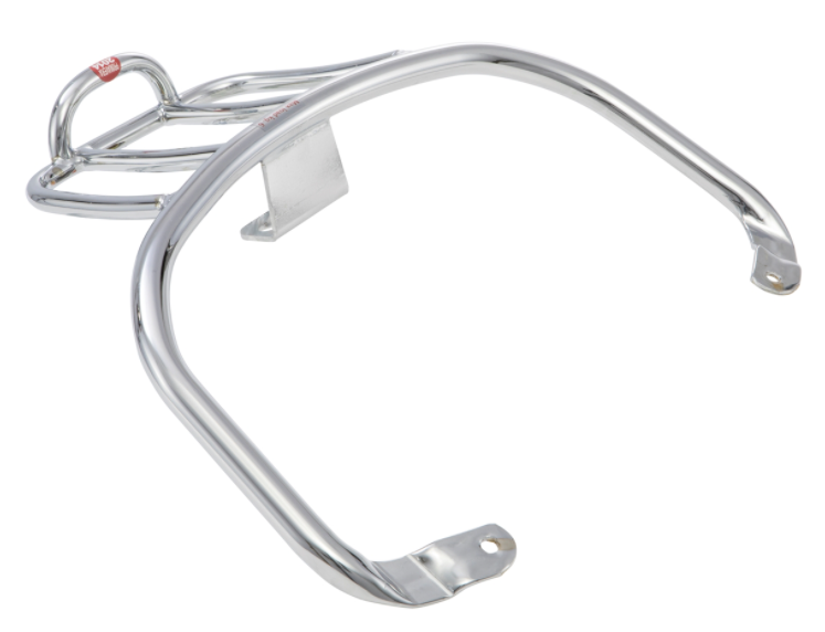 Luggage rack/socius holder chrome for Vespa Primavera/Sprint 50-150cc 2T/4T AC