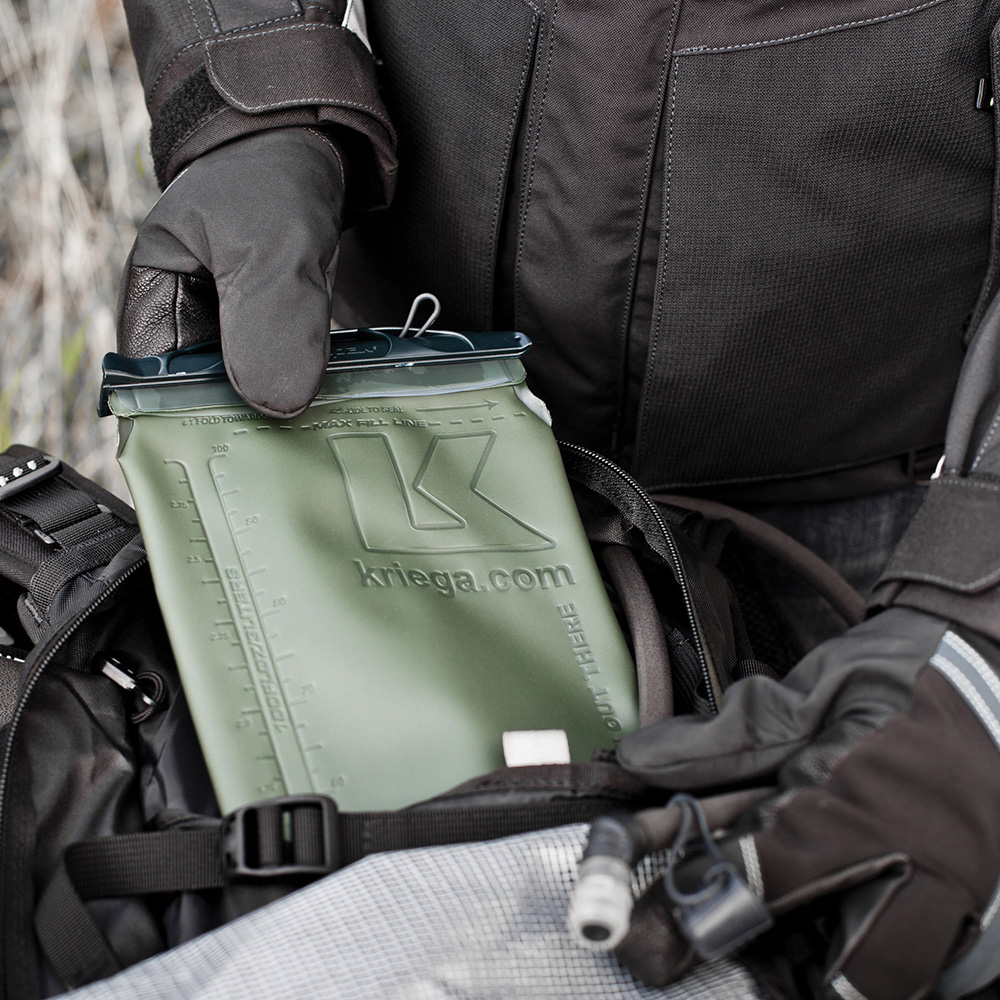 Kriega Hydrapak Reservoir - 3L hydration insert for backpack