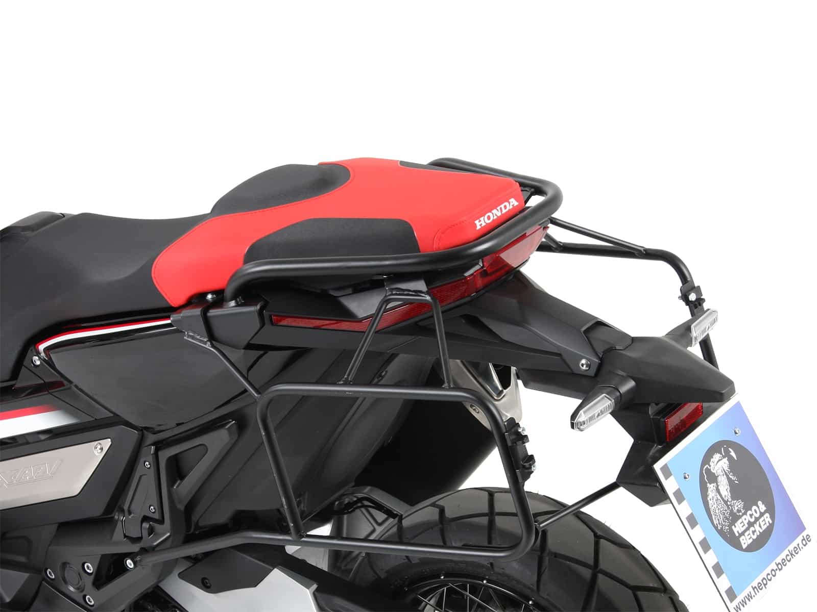 Passenger grab handle black for Honda X-ADV 750 (17-20) Hepco & Becker