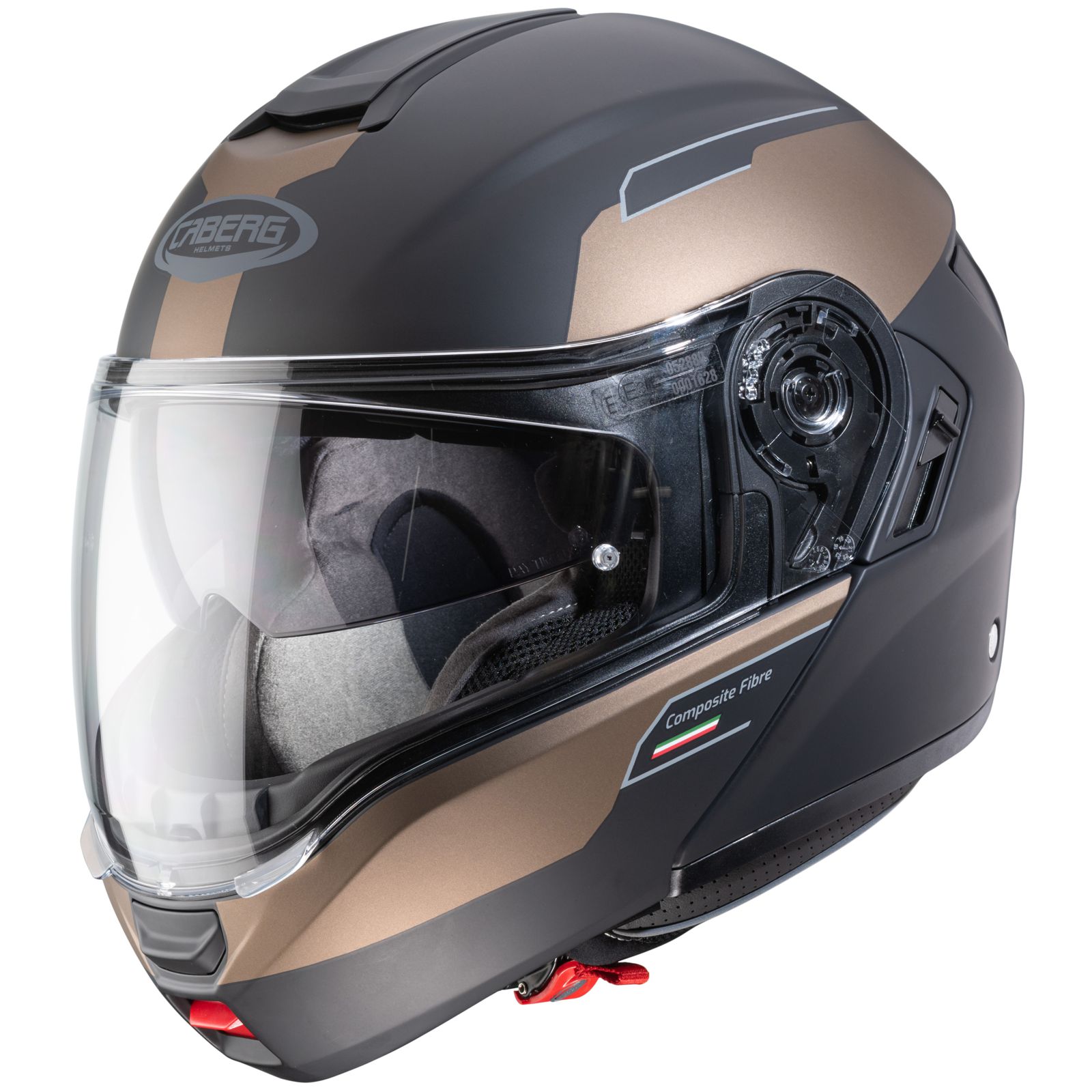 Caberg Helmet Levo Prospect, matte black / bronze