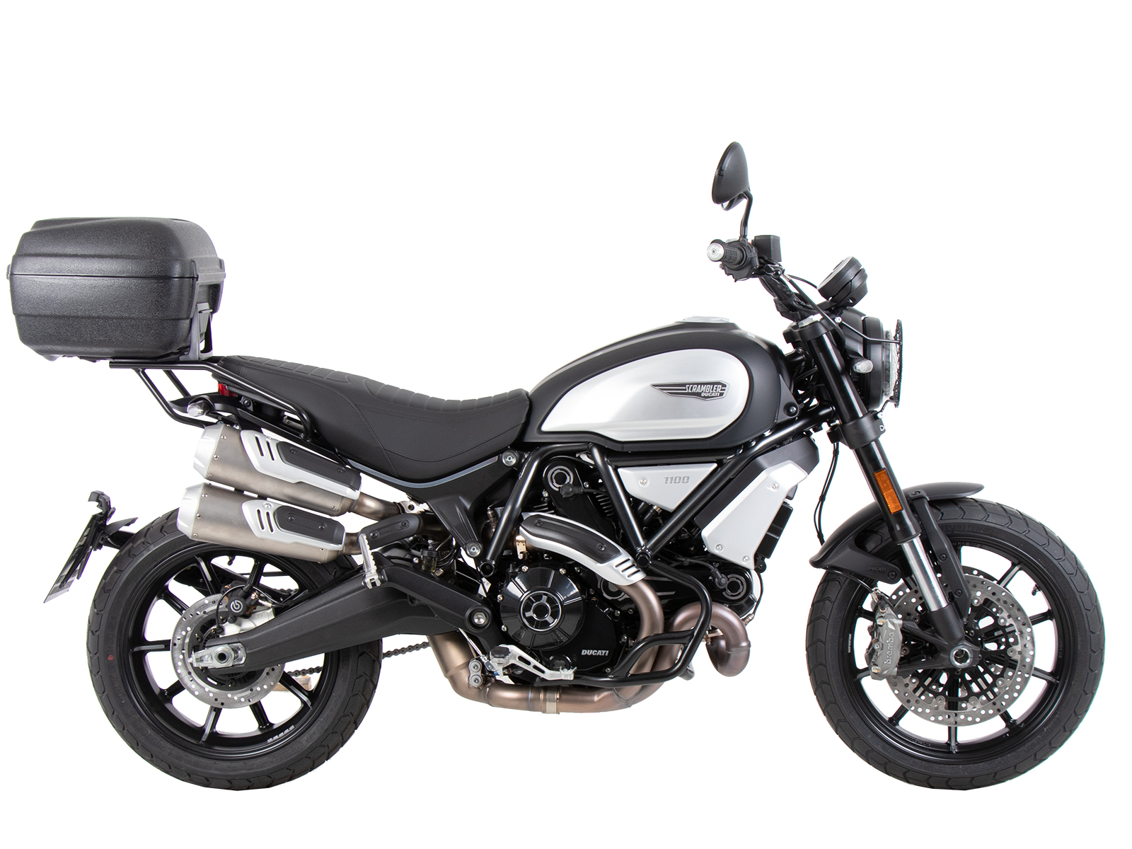 Easyrack Topcaseträger black for Ducati Scrambler 1100 Dark Pro /Pro /Sport Pro (21-24)