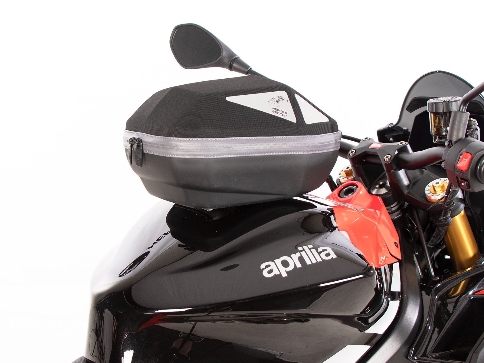 Basic tank ring incl. tank bag closure unit for Aprilia Tuono 660 Factory (22-)