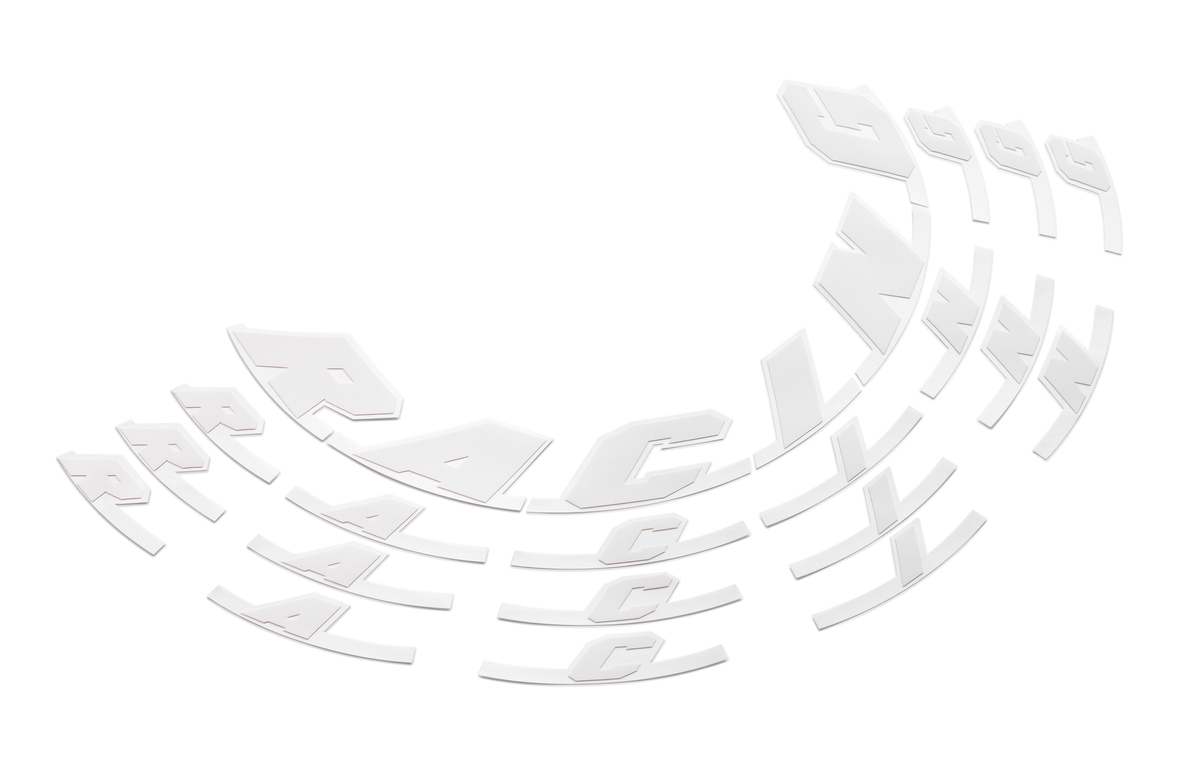 KTM rim sticker kit white