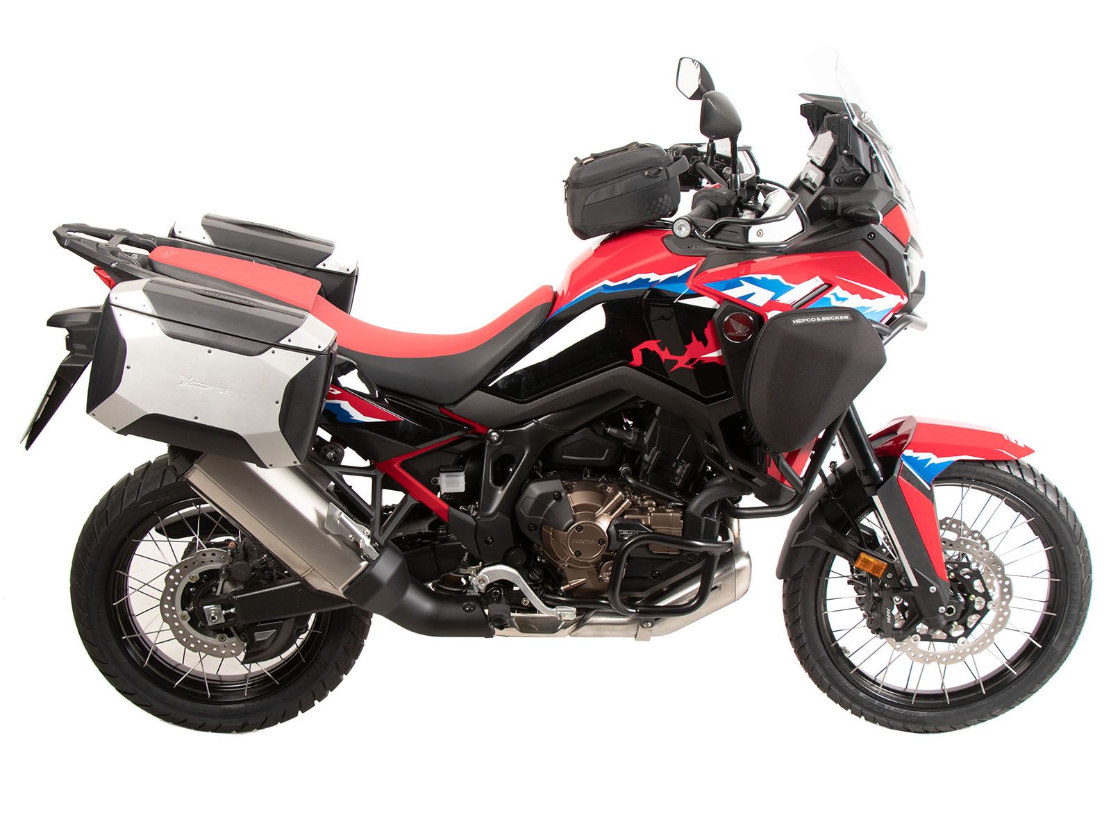 C-Bow side carrier black for Honda CRF 1100 Africa Twin Adventure Sports (24-) Hepco & Becker