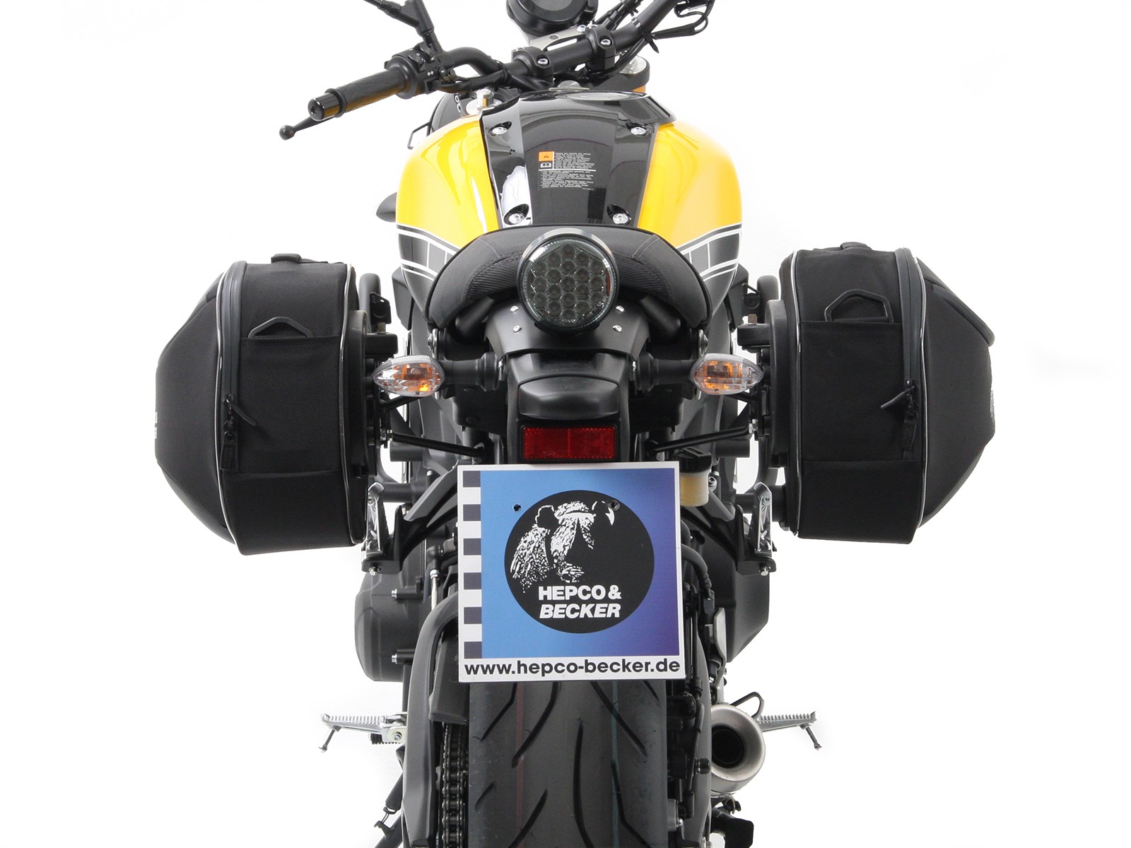 C-Bow side carrier black for Yamaha XSR 900 (Bj.16-) Hepco & Becker