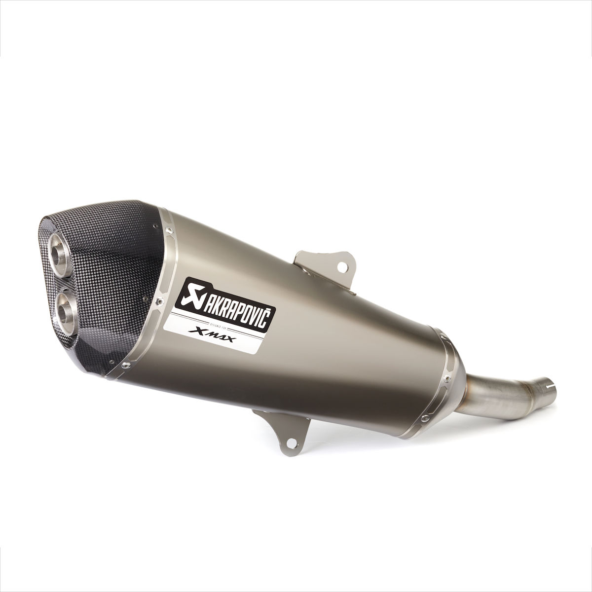 Slip-on silencer for Yamaha X-MAX 400 13-17 Akrapovic