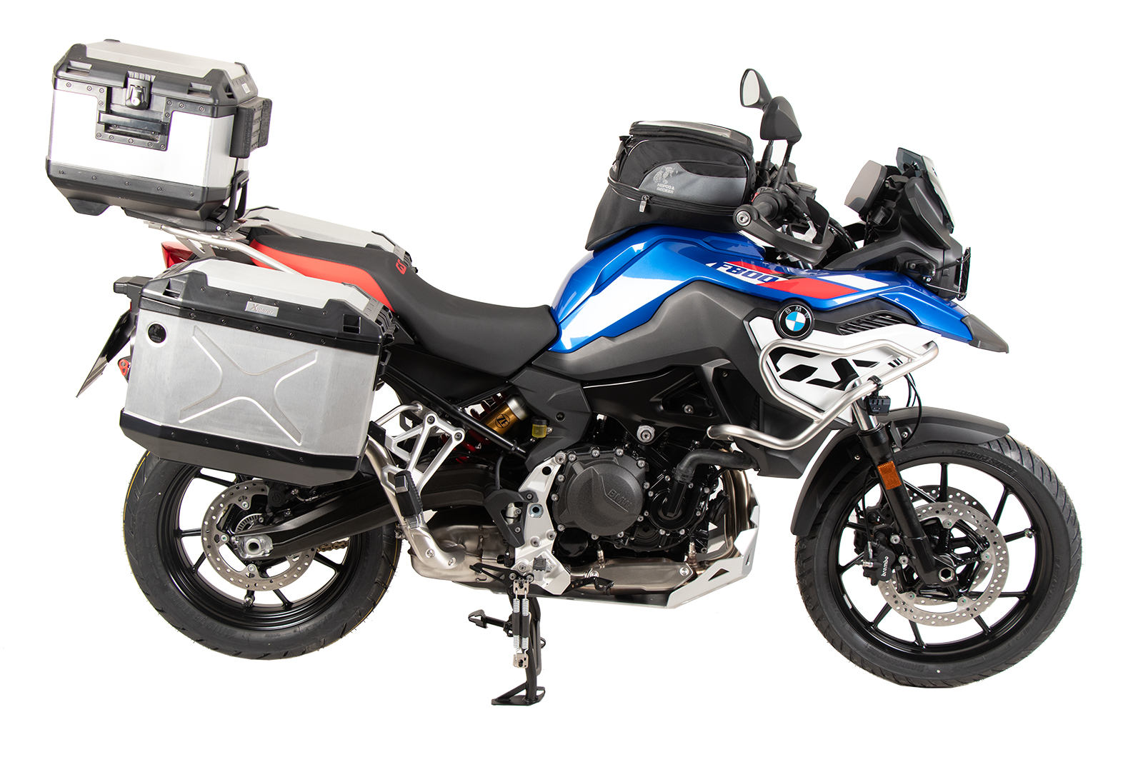 Alurack top case carrier for combination with original stainless steel bridge for BMW F 800 GS (24-)