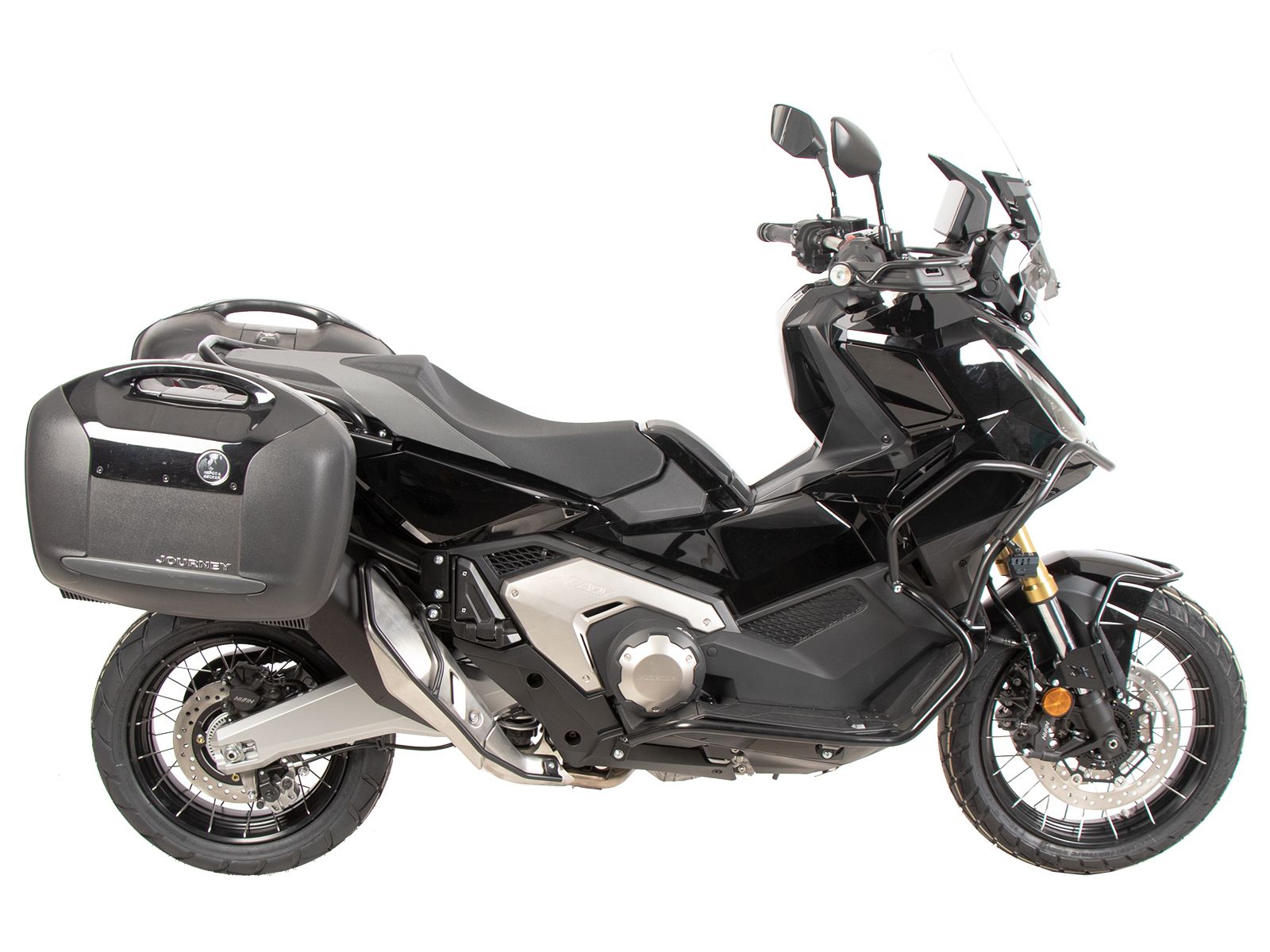 Side case carrier fixed black for Honda X-ADV (25- ) Hepco & Becker