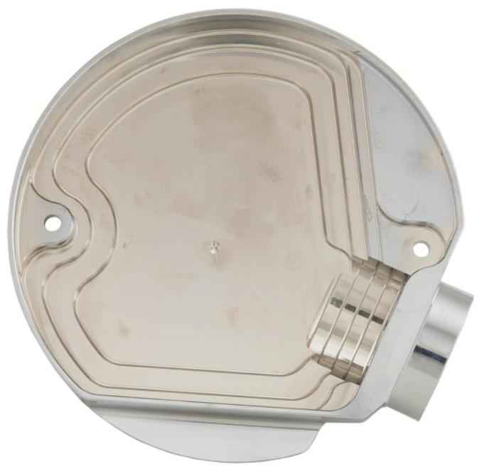 Air intake vario cover for Vespa Primavera/Sprint 125-150cc i.e. 3V 4T AC, chrome