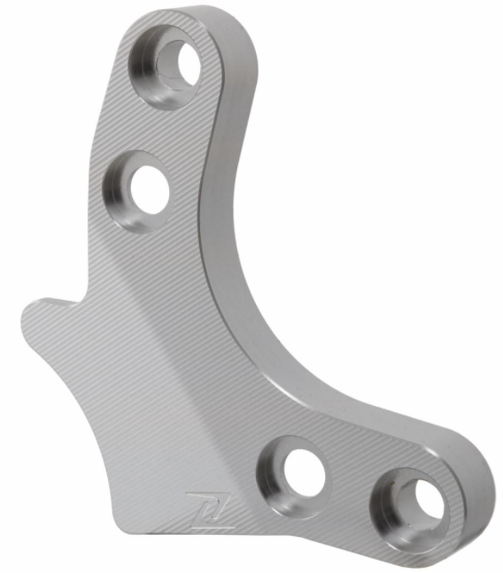 Adapter for BREMBO brake caliper, front for Vespa Primavera/Sprint 50cc ('17-), silver