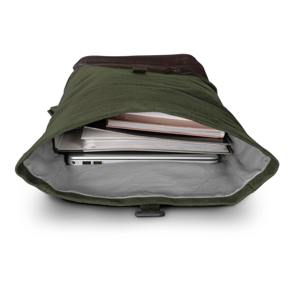 Backpack Sperling VESPA Rider Night "SIP Edition" - olive / cork brown