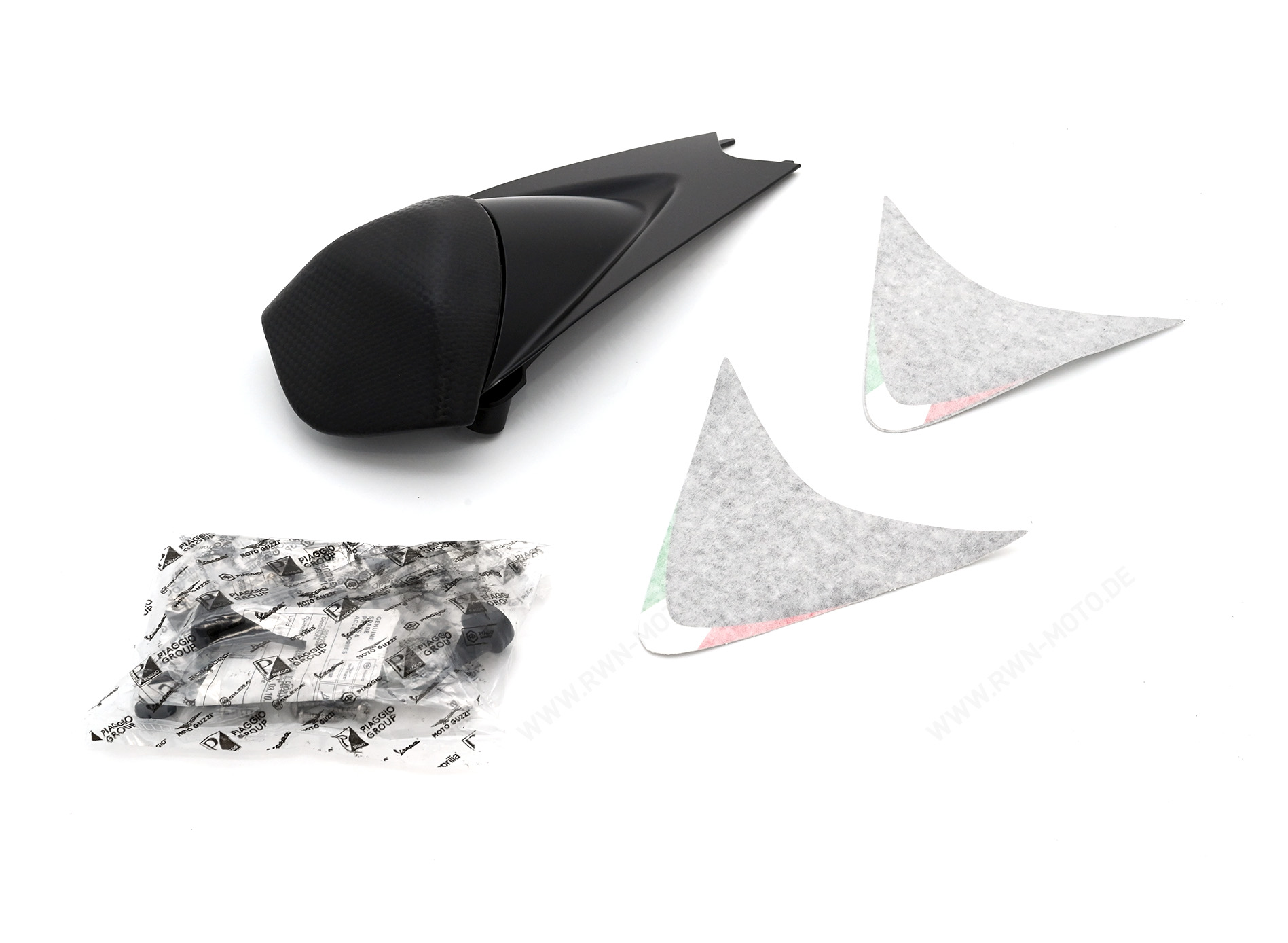 Seat cover, black Aprilia RS4 125 / RS4 50