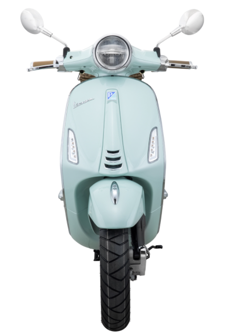 Turn signal kit front left/right for Vespa Primavera/Sprint 50cc 2T/4T, clear