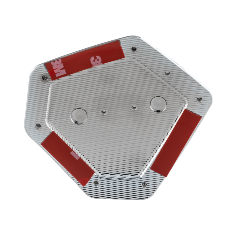 Cover for vario lid ZELIONI for Vespa GTS/GTS Super/GTV HPE 300cc, chrome
