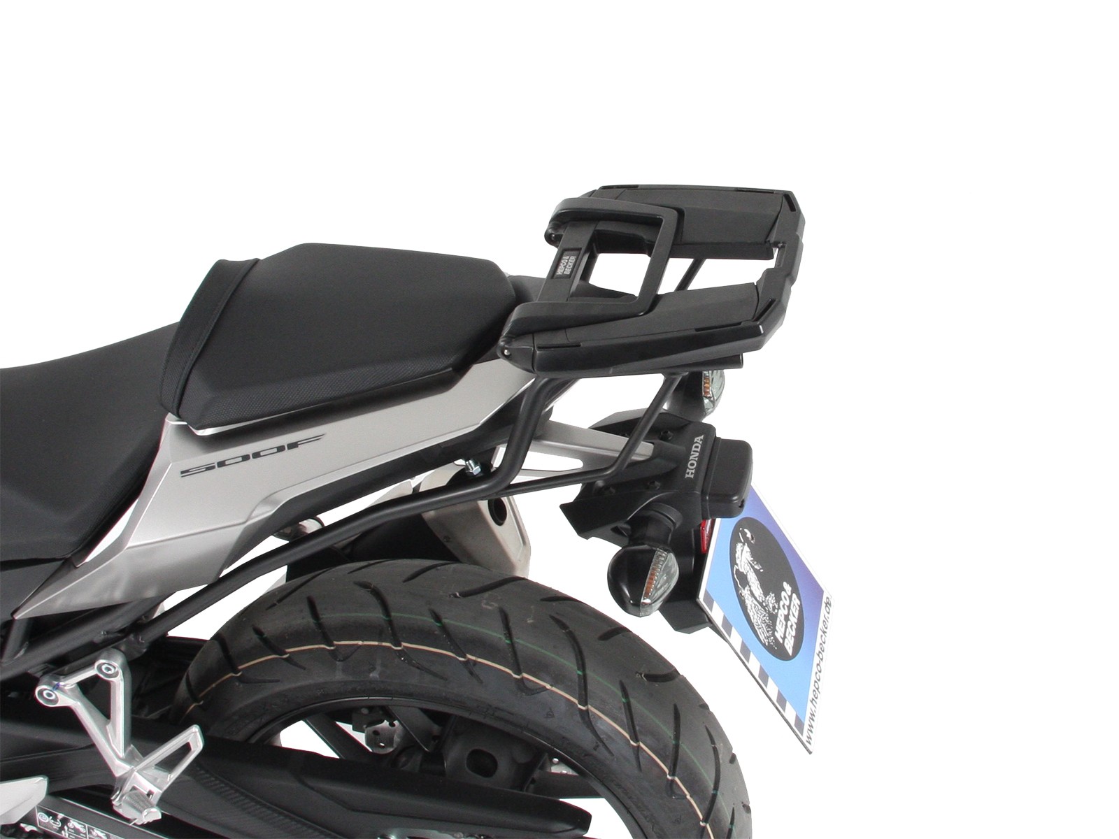 Easyrack top case carrier anthracite for Honda CB 500 F (16-18) Hepco & Becker