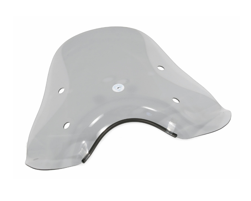 Flyscreen CUPPINI for Vespa PX 80-200cc, tinted