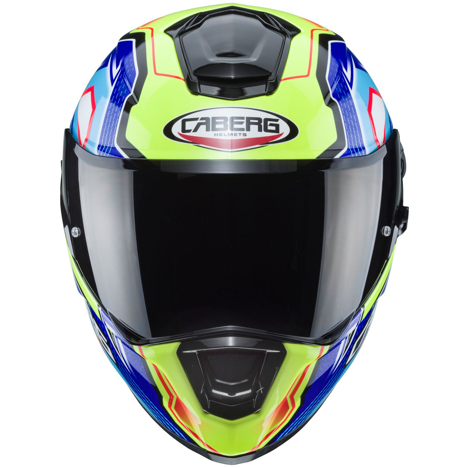 Caberg Helmet Drift Evo LB29, black / blue fluo yellow