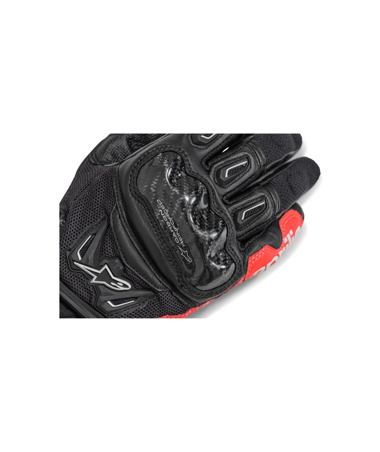Aprilia long leather gloves Throttle by Alpinestars