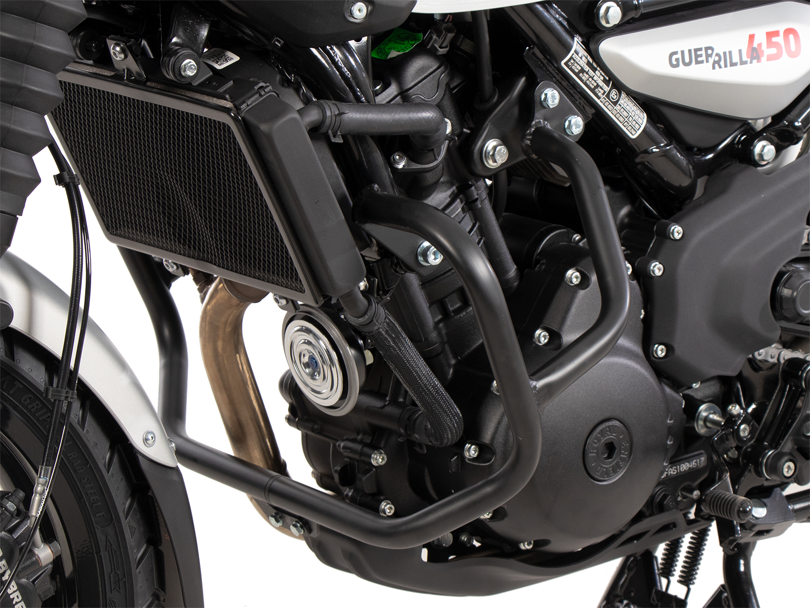 Engine guard black for Royal Enfield Guerrilla 450 (24-) Hepco & Becker