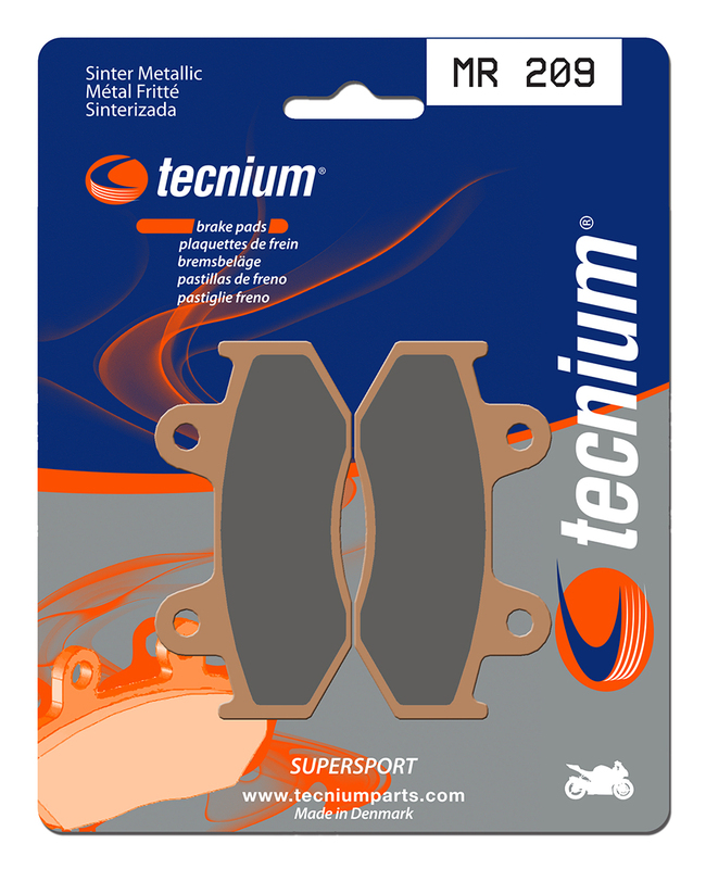 Tecnium Street Performance sintered metal brake pads - MR209