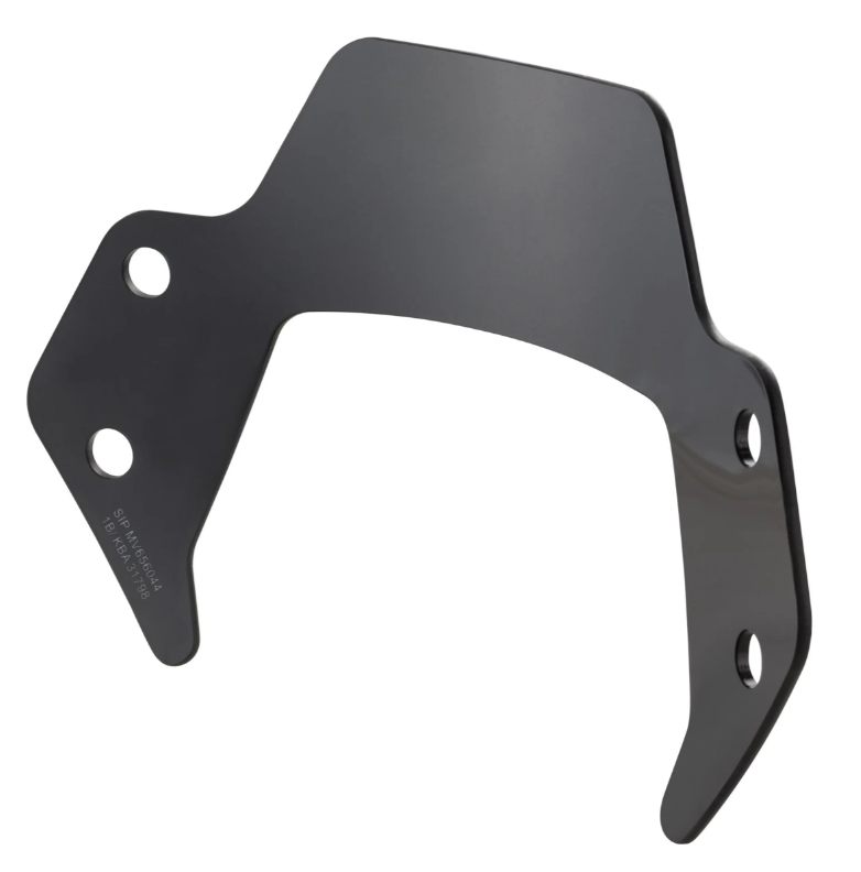 Flyscreen without holder black tinted for Vespa Sprint 50-150cc 2T/4T