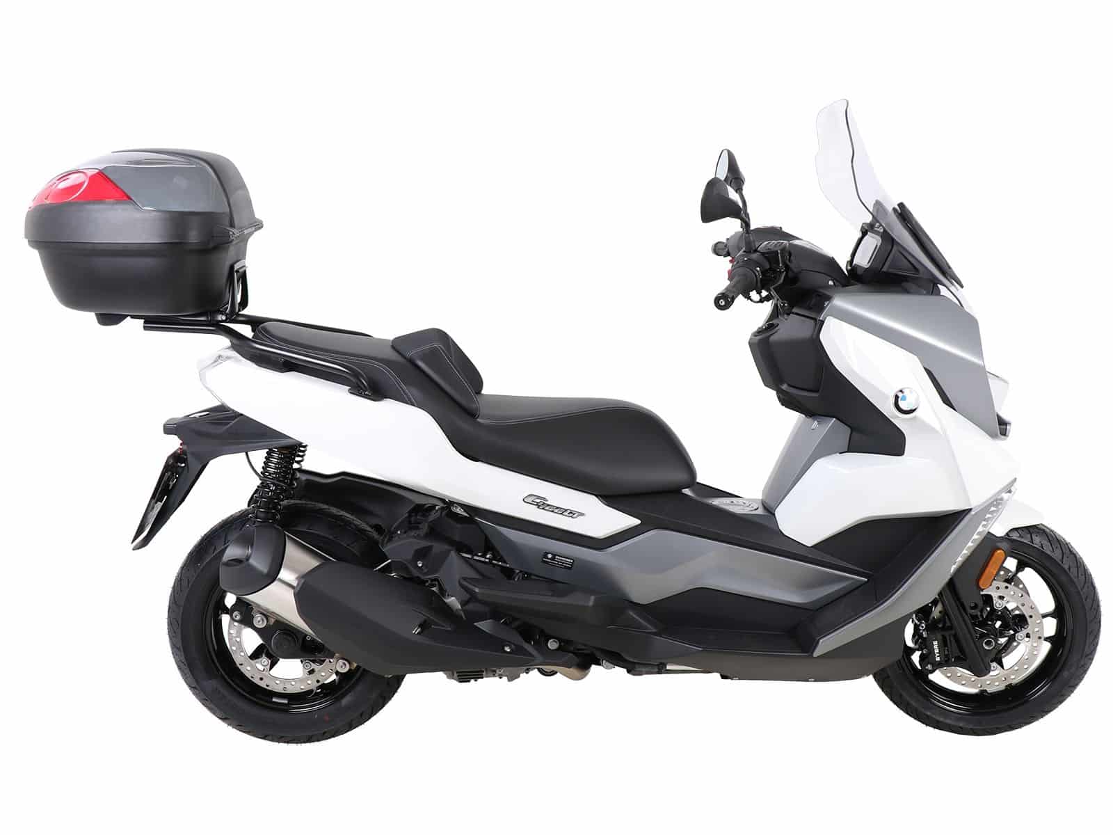 Alurack top case carrier black for BMW C 400 GT (25-) Hepco & Becker