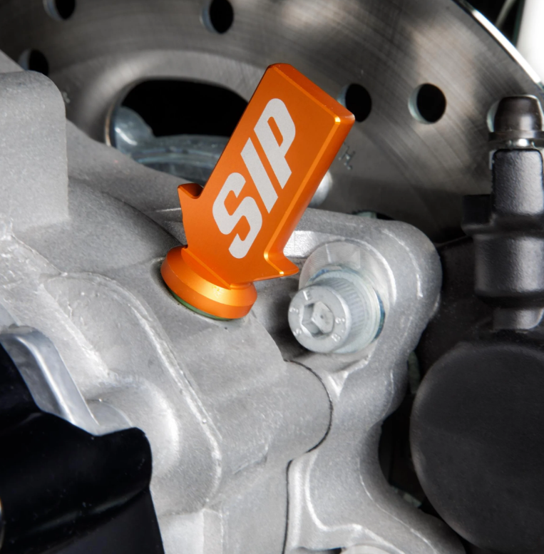 Oil dipstick transmission oil, orange matt