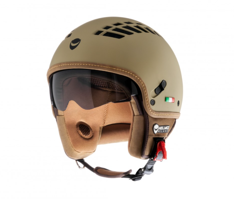 Helmo Milano Demi Jet, ViaColVento, green, matt