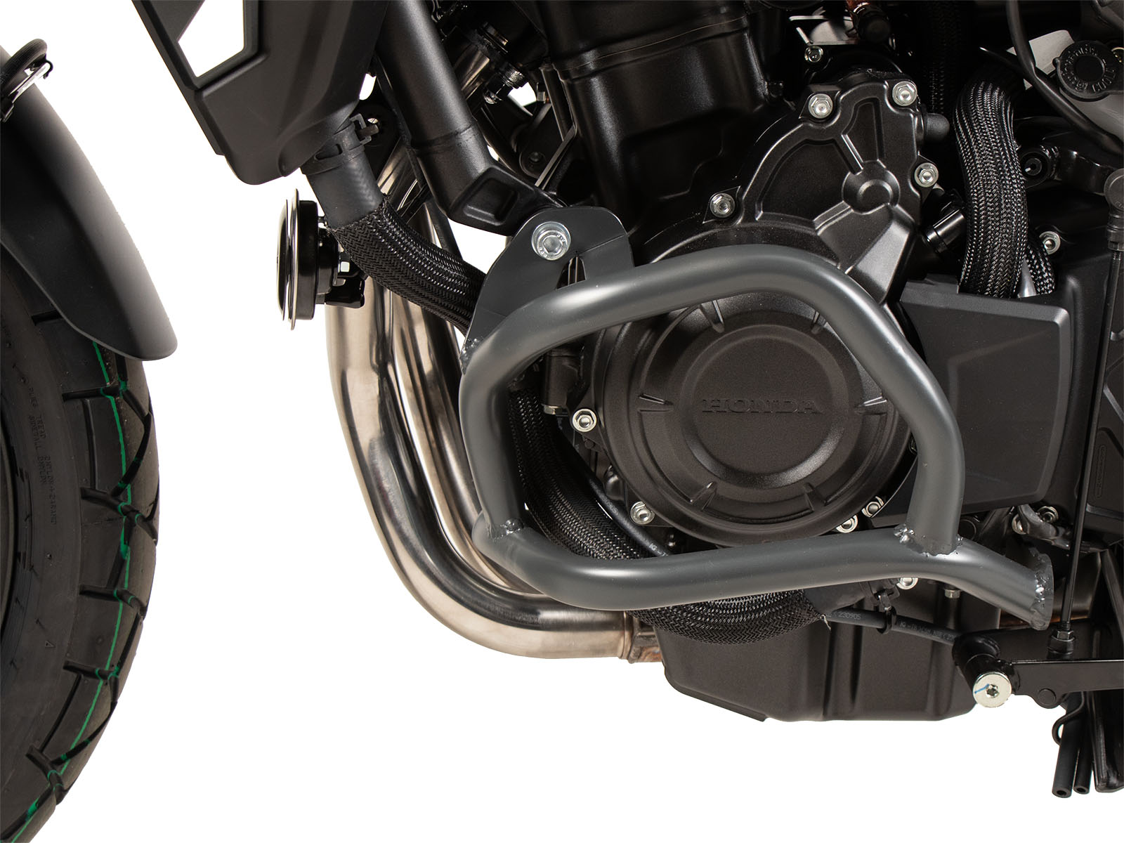 Engine guard anthracite for Honda NX 500 (24-25) Hepco & Becker