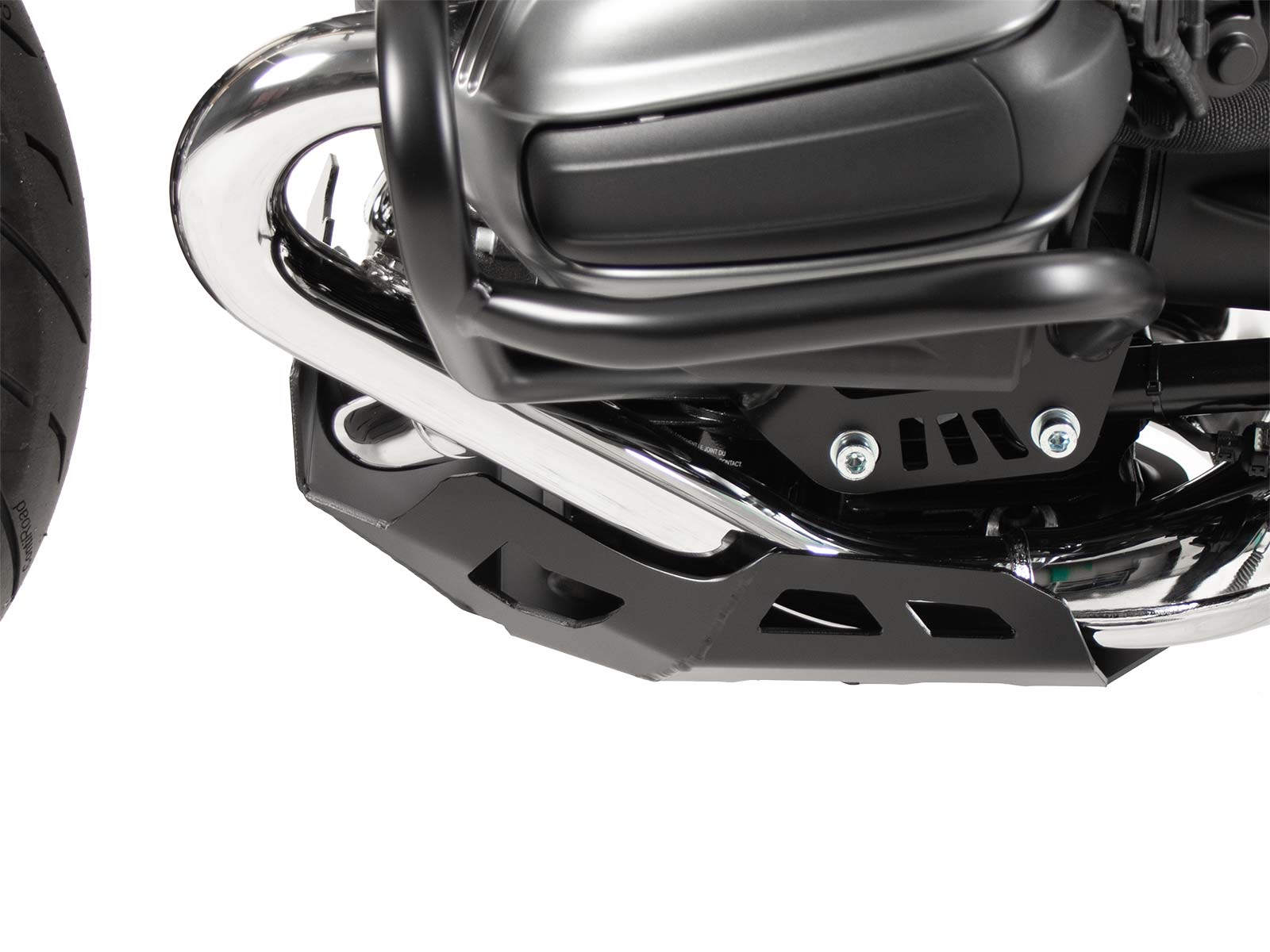 Engine protection plate black for BMW R 12 Nine T (24-) Hepco & Becker