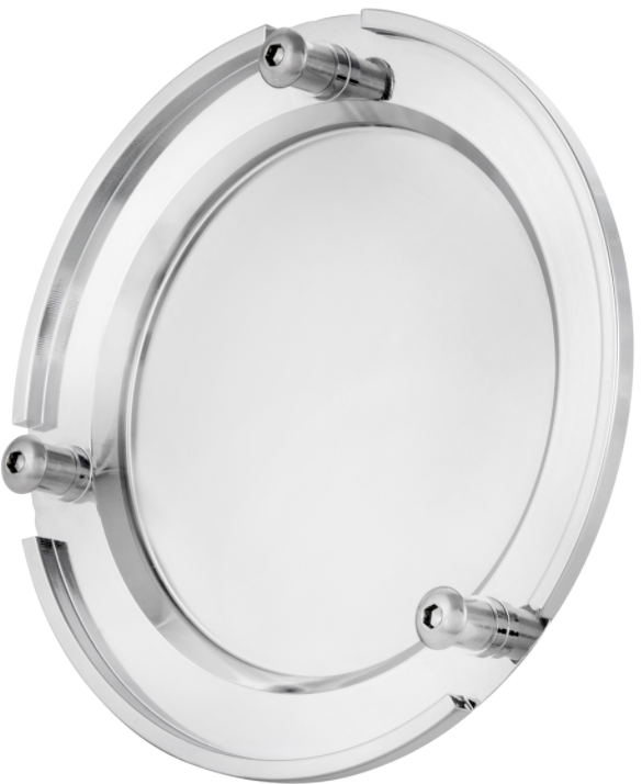 Cover vario lid for Vespa Primavera/Sprint 125-150cc i.e. 3V 4T AC, chrome