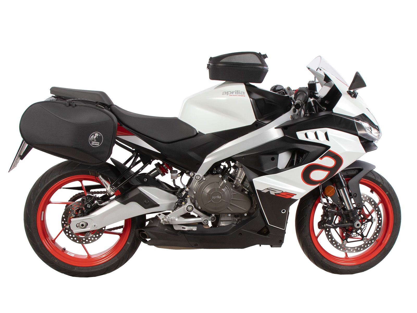 C-Bow side carrier black for Aprilia RS 457 (24-) Hepco & Becker