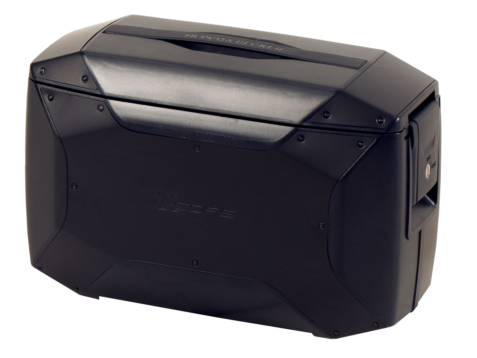 Xcore side case black for C-Bow holder Hepco & Becker