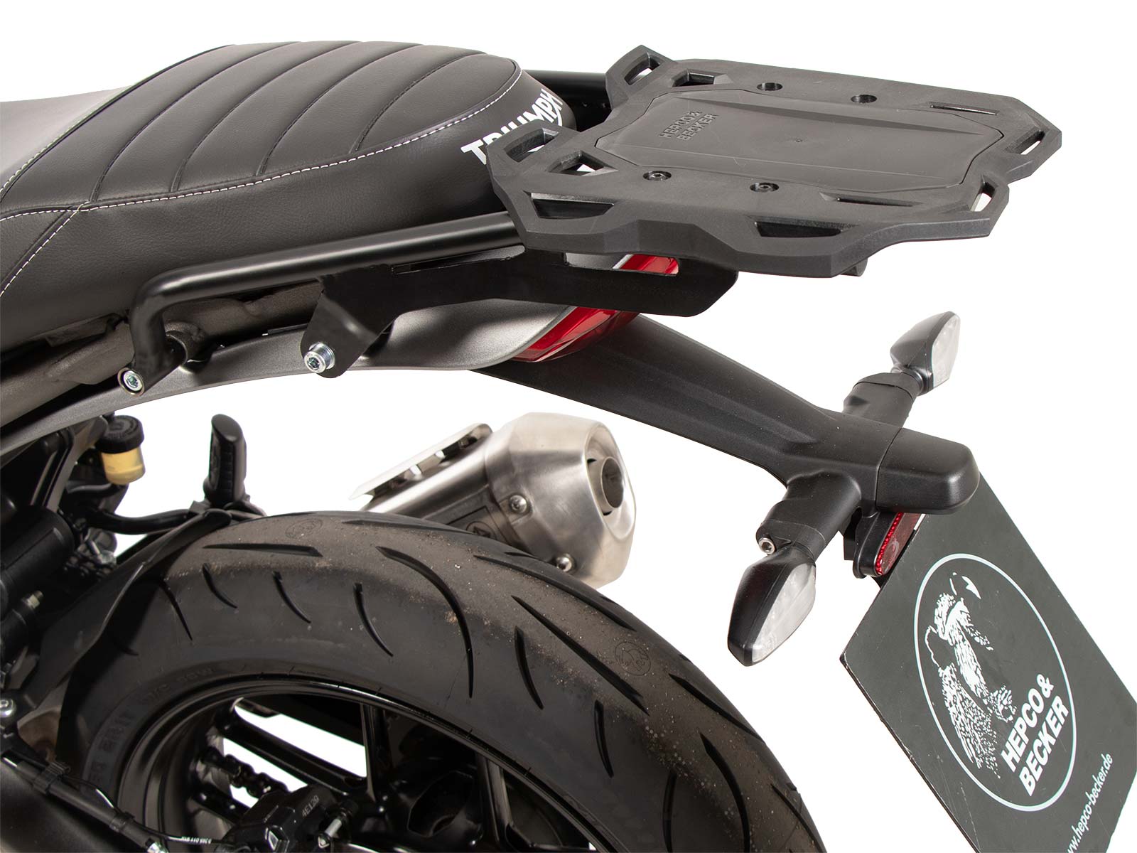 Smartrack rear carrier black for Triumph Speed 400 (24-), Hepco & Becker