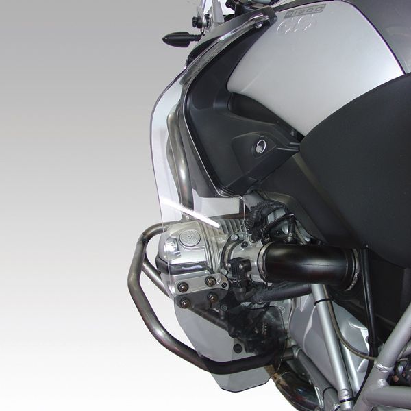 Kit foot protectors + leg protectors for BMW R 1200 GS (04-07), light smoke