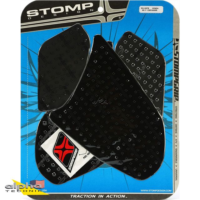 Stompgrip black Volcano for Honda CBR1000RR 2008-11