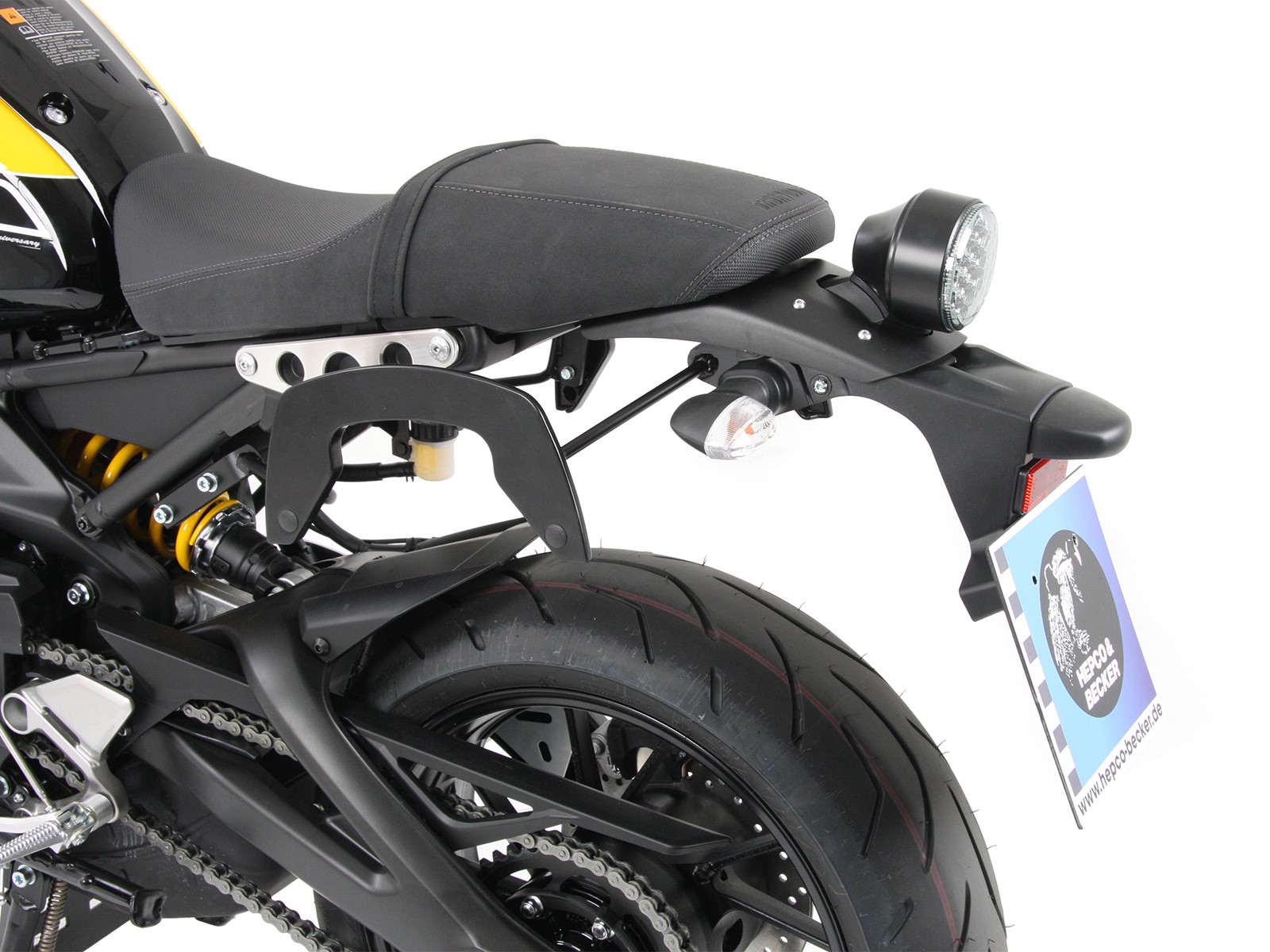 C-Bow side carrier not suitable for pillion riders for Yamaha XSR 900 (Bj.16-) Hepco & Becker