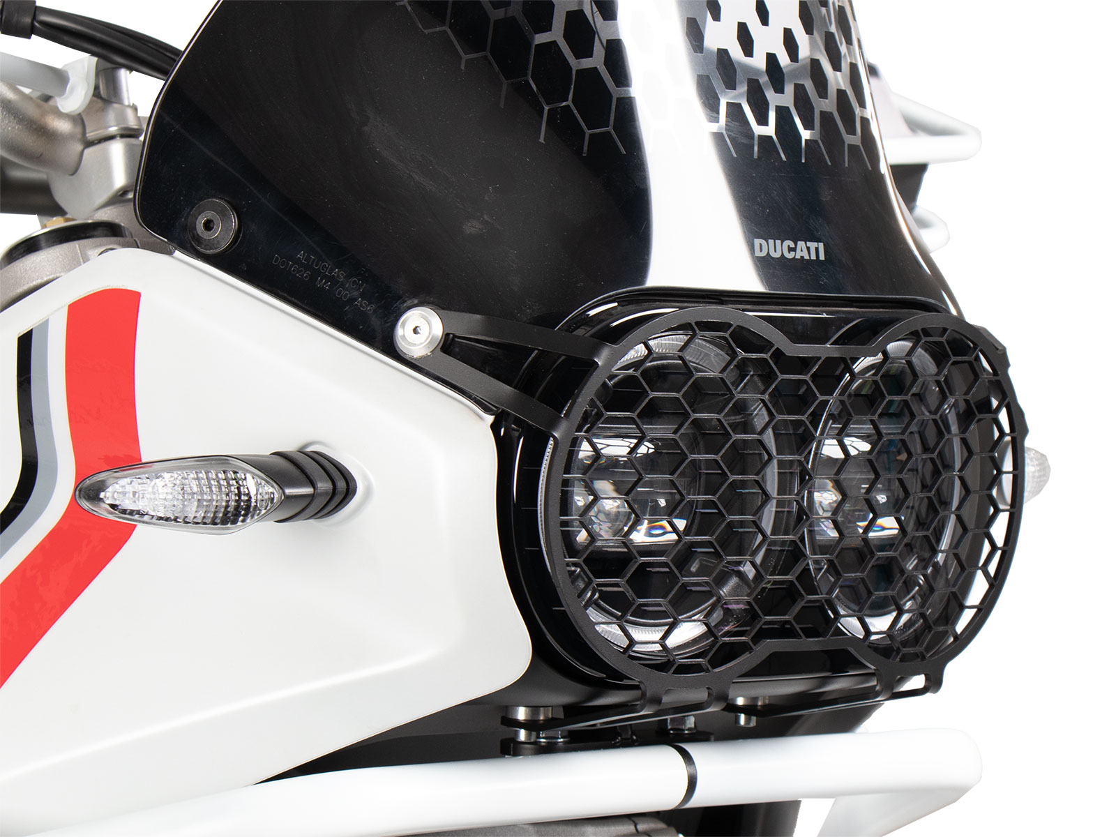 Lamp guard black for Ducati Desert X Rally (24-) Hepco & Becker