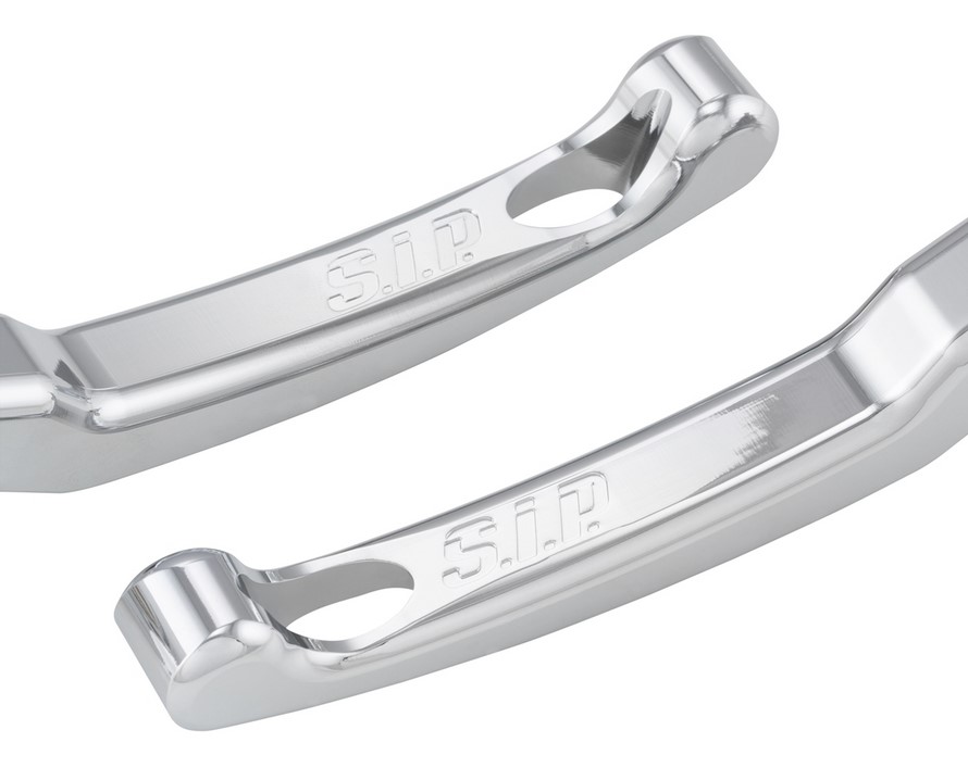 Sport lever set brake Shorty for Vespa, right and left, chrome