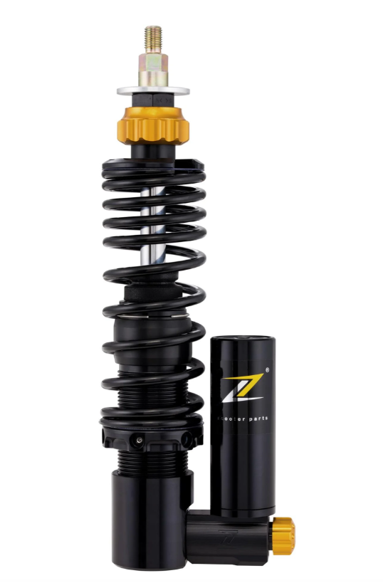 Shock absorber front ZELIONI "Black Edition" for Vespa ET2/ET4/LX/LXV/S 50-150ccm, black
