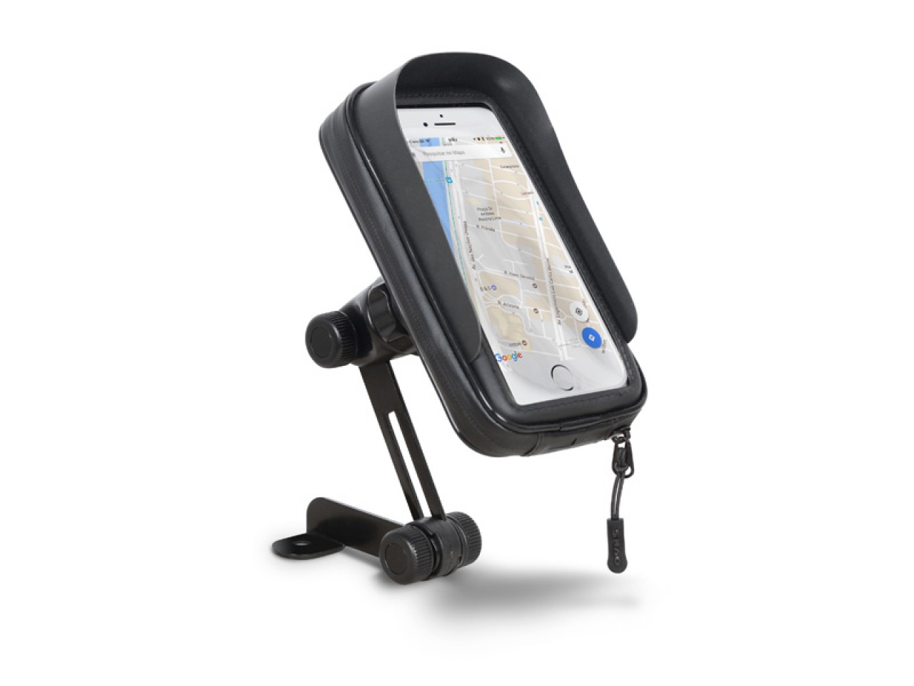 Shad bag for smartphone (6 inch) mirror mount