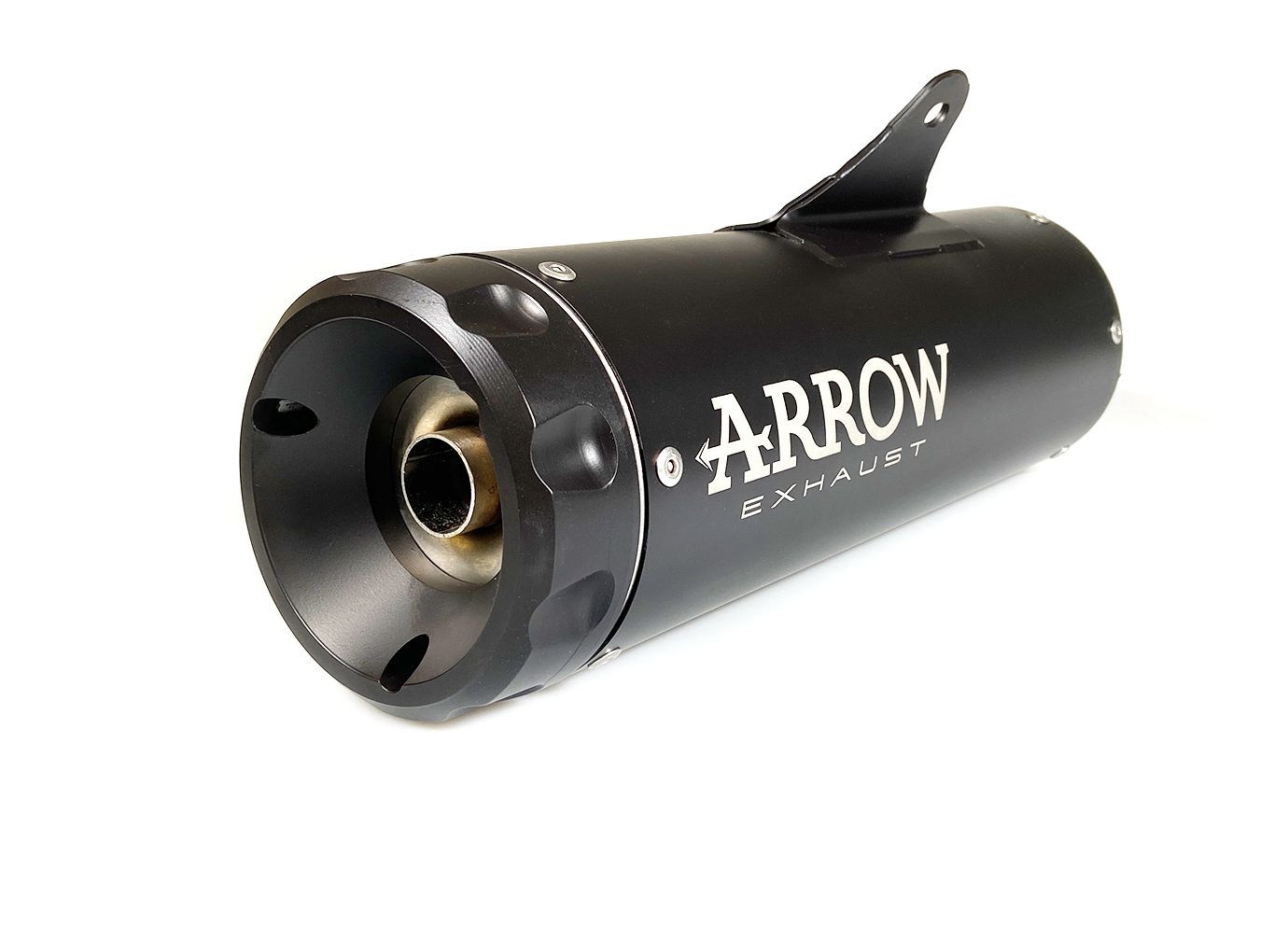 ARROW exhaust REBEL Sip-On stainless steel black for Honda CMX500 Rebel model year 2017-2022