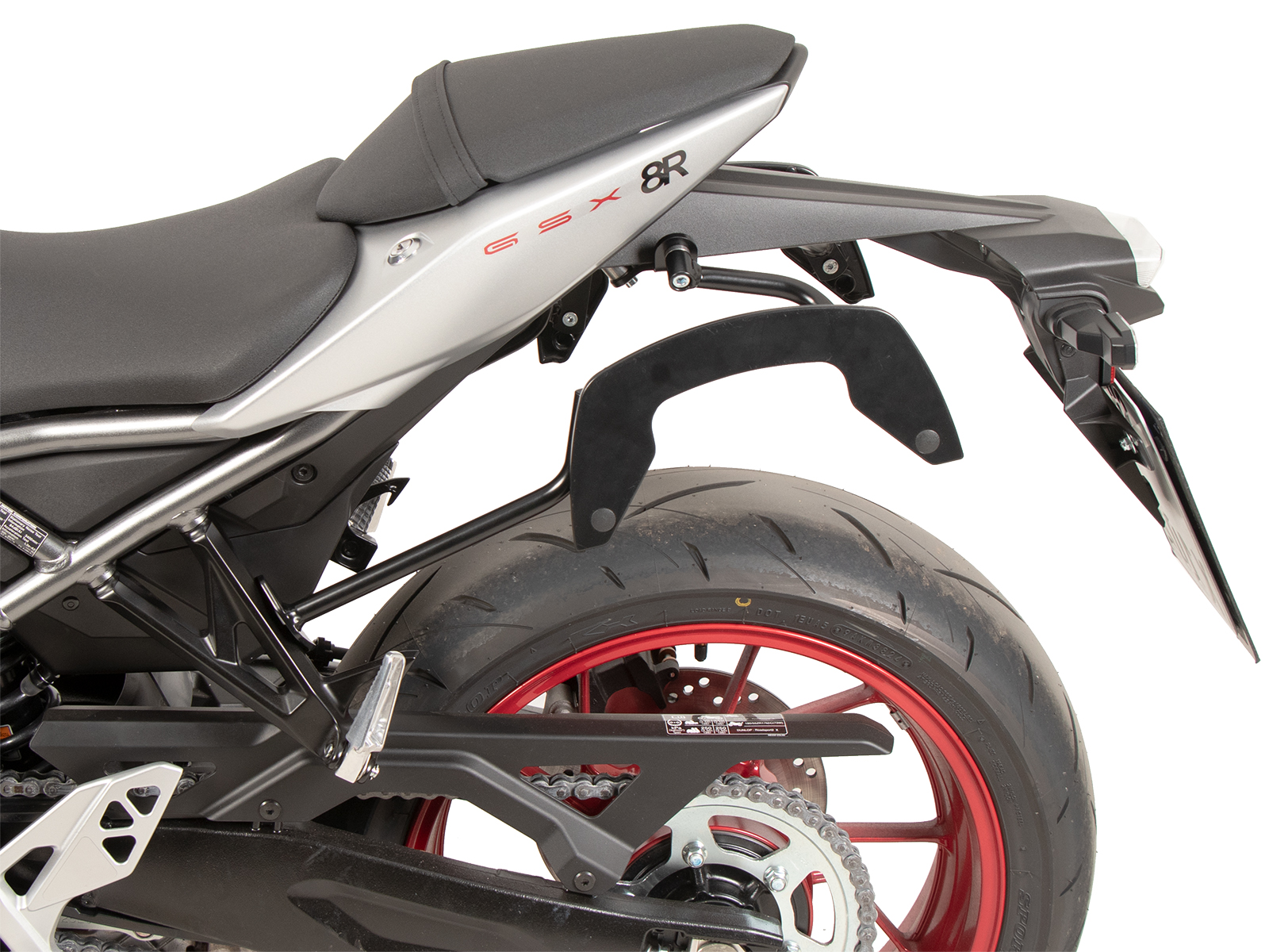 C-Bow side carrier black for Suzuki GSX-8R (24- ) Hepco & Becker
