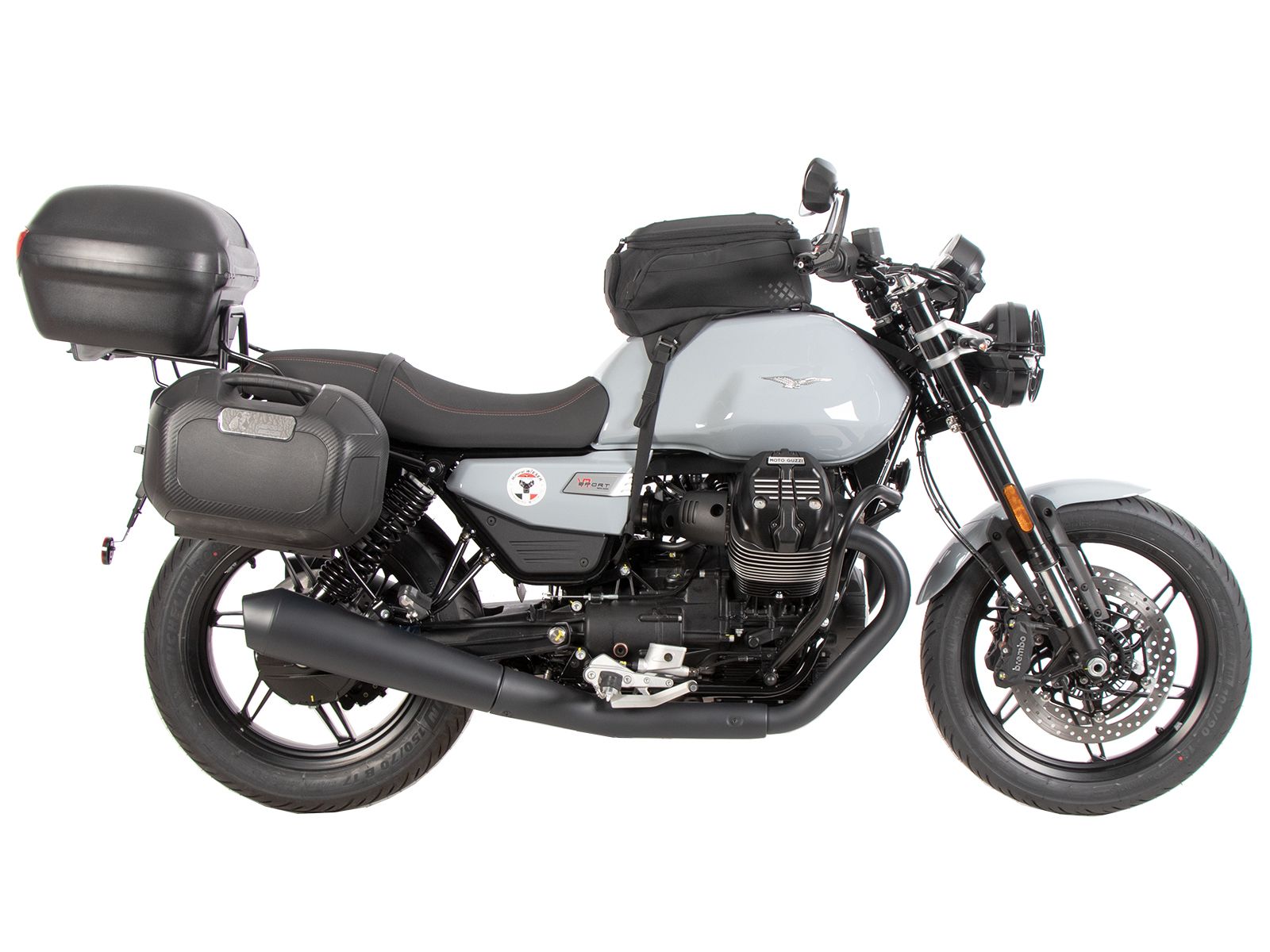 C-Bow side carrier black for Moto Guzzi V7 850 Sport (25- ) Hepco & Becker