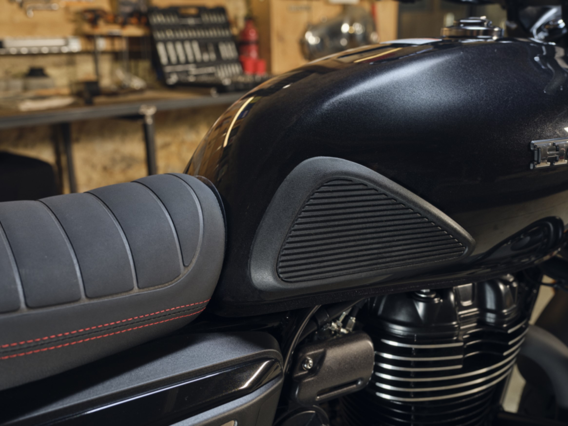 Side tank protectors for Honda GB 350 S (25-) Original