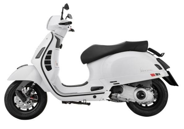 Cover vario lid for Vespa, black matt