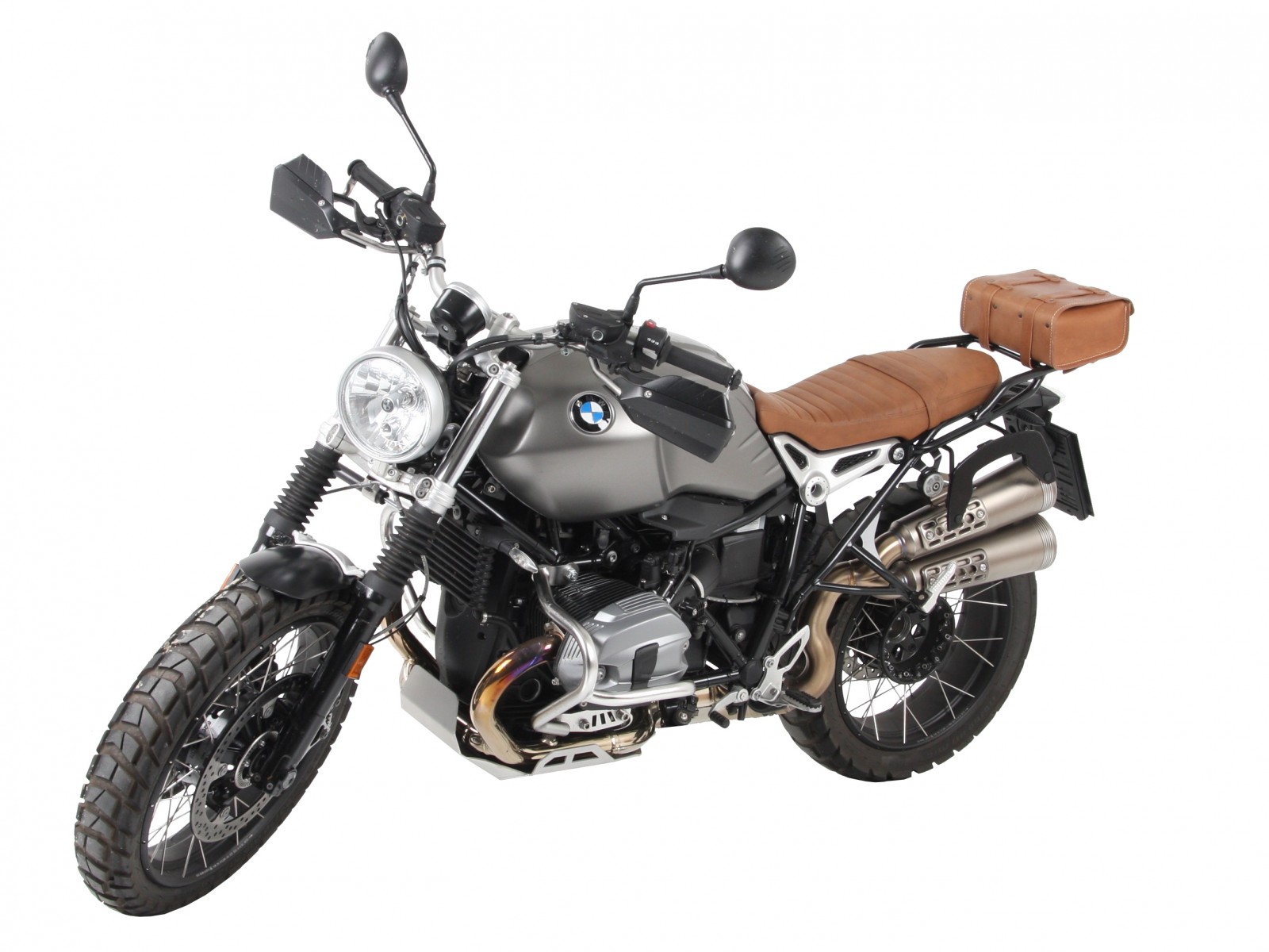 Tubular luggage rack black for BMW R nineT (14-16) Hepco & Becker