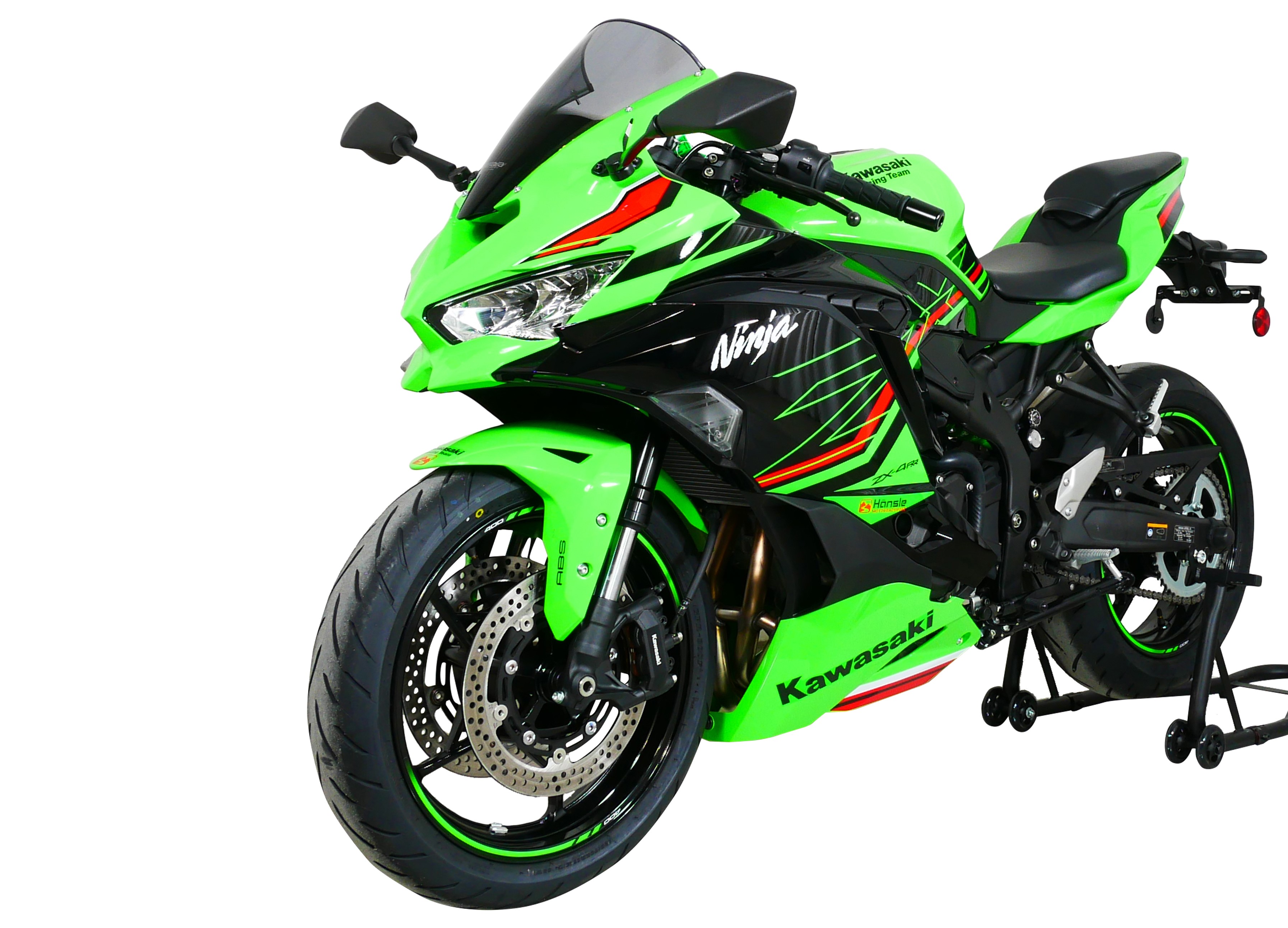 MRA Racing windshield "R" smoke gray for Kawasaki ZX-4 R / ZX- 4 RR (24-)