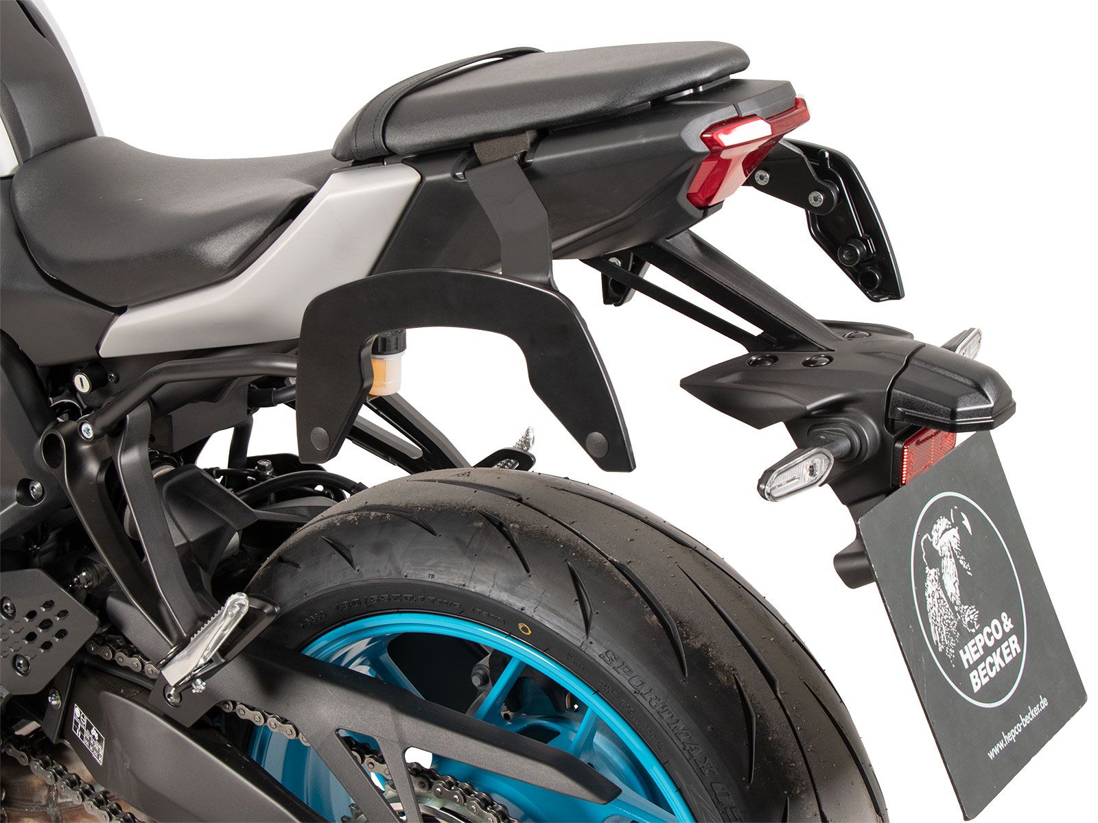 C-Bow side carrier black for Yamaha MT-07 / Y-AMT (25- ) Hepco & Becker