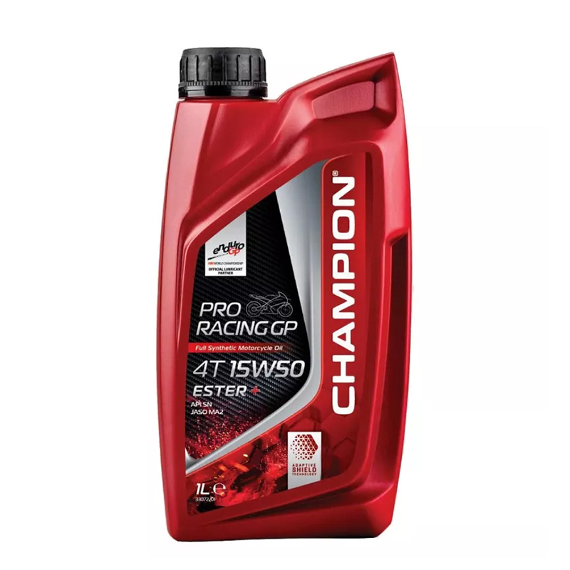 CHAMPION® Proracing GP 4T 15W-50 ESTER + Fully synthetic engine oil - 4 liters